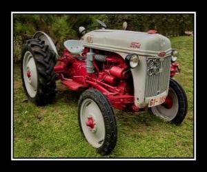 Puzzle de Tractor antiguo
