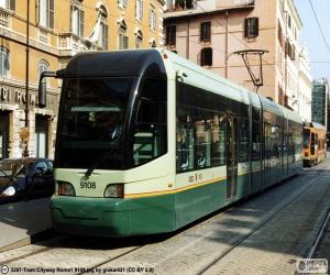 Puzzle de Tranvía de Roma