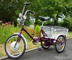 Puzzle de Triciclo eléctrico