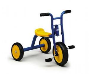 Puzzle de Triciclo infantil