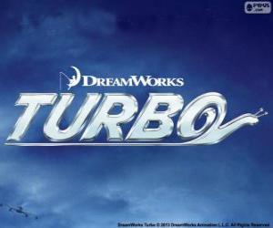 Puzzle de Turbo, el logo de la película