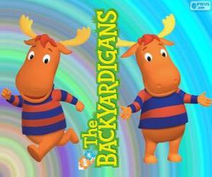 Puzzle de Tyrone, Los Backyardigans