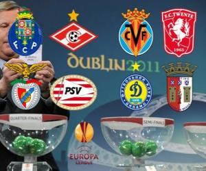 Puzzle de UEFA Europa League, Cuartos de final 2010-11