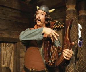 Puzzle de Ulme, el poeta, siempre con su lira