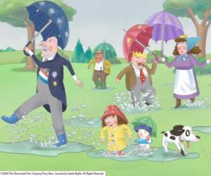 Puzzle de Un día de lluvia en el reino de la Pequeña Princesa