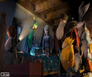 Puzzle de Un niño descubre a los Guardianes inmortales