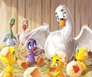 Puzzle de Un patito diferente