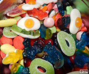 Puzzle de Un surtido de golosinas