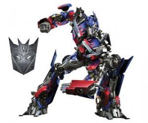 Puzzle de Un transformer, un robot inteligente. Transformers