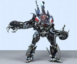 Puzzle de Un transformer, un robot inteligente. Transformers