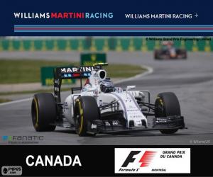 Puzzle de V. Bottas G.P. Canadá 2015