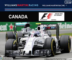Puzzle de V. Bottas, G.P Canadá 2016