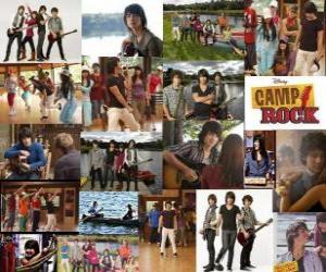 Puzzle de Varias imagenes de Camp Rock