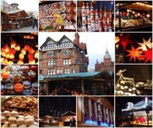 Puzzle de Varias imagenes de la Navidad