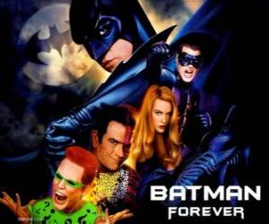 Puzzle de Varios personajes de Batman