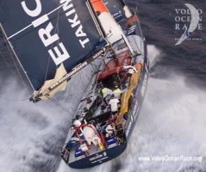 Puzzle de Velero de la volvo ocean race