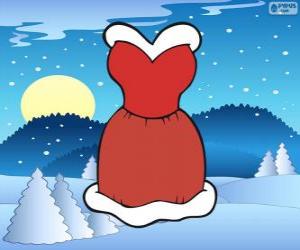 Puzzle de Vestido de la esposa de Santa Claus