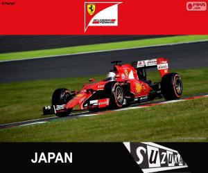 Puzzle de Vettel G. P de Japón 2015
