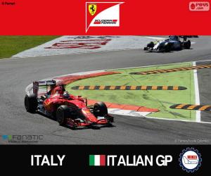 Puzzle de Vettel, GP de Italia 2015