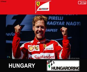 Puzzle de Vettel G.P Hungría 2015