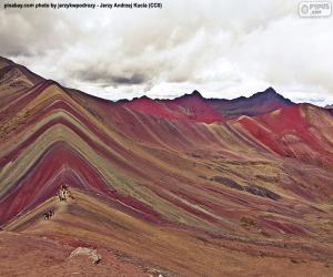 Puzzle de Vinicunca, Perú