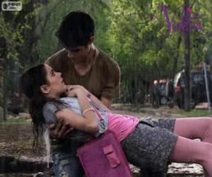 Puzzle de Violetta y Tomás