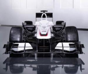 Puzzle de Vista frontal, BMW Sauber C29
