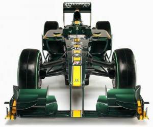 Puzzle de Vista frontal, Lotus T127