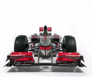 Puzzle de Vista frontal, McLaren MP4-25