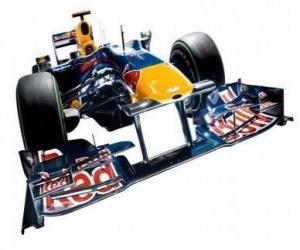 Puzzle de Vista frontal, Red Bull RB6
