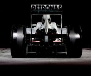 Puzzle de Vista posterior, Mercedes W01