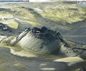 Puzzle de Volcán Laki, Islandia