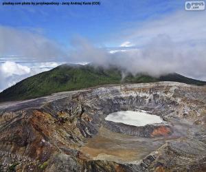Puzzle de Volcán Poás, Costa Rica