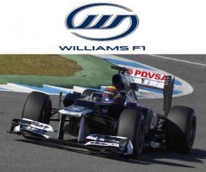 Puzzle de Williams FW34 - 2012 -