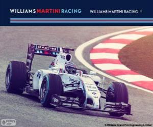 Puzzle de Williams Martini Racing FW36 - 2014 - 