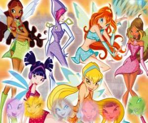 Puzzle de Winx Club