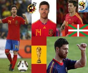 Puzzle de Xabi Alonso (El pulmón) mediocampista Selección Española