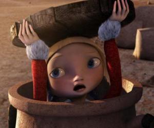 Puzzle de Zoé, escondida. Ella es la sobrina nieta de Lord Arnold