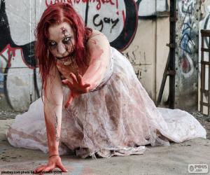 Puzzle de Zombi, Halloween