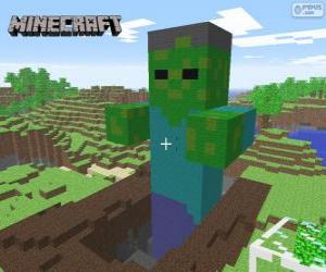 Puzzle de Zombie de Minecraft