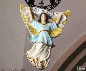 Puzzle de Ángel brazos abiertos