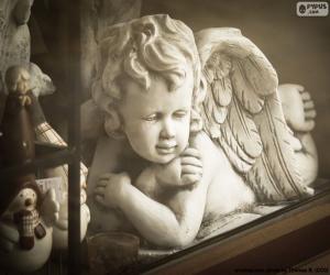 Puzzle de Ángel brazos cruzados