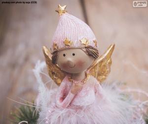 Puzzle de Ángel rosa