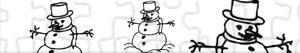 Puzzles de Muñecos de nieve