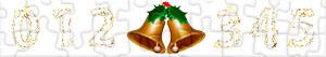 Puzzles de Números de Navidad