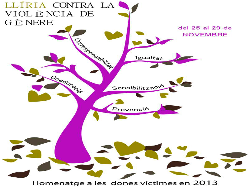 cartel campaña contra la violencia de género puzzle