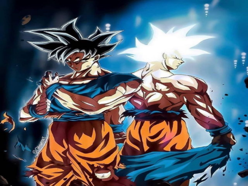 Puzzle de Goku Migatte No Gokui y Goku Ultra Instinto Dominado , rompecabezas de Puzzle de Goku Migatte No Gokui y Goku Ultra Instinto Dominado , rompecabezas de