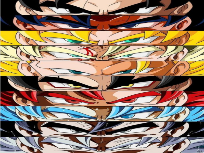 Puzzle de ojos de goku , rompecabezas de Puzzle de ojos de goku , rompecabezas de