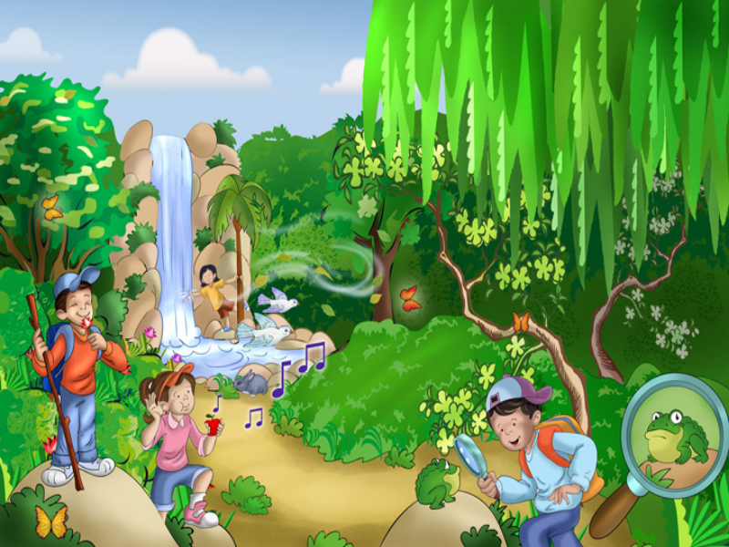 rompecabezas de paisajes para niños
