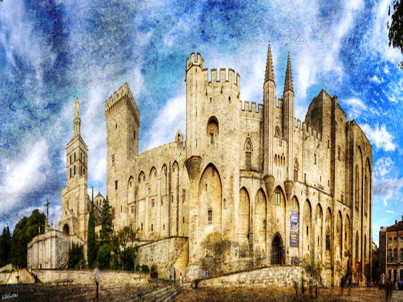 Puzzle de Papal Palace , rompecabezas de